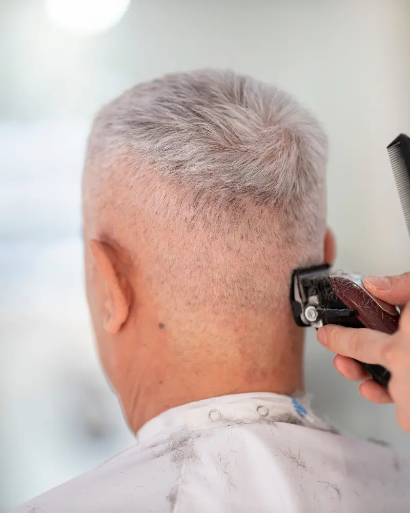 Precision fade haircut service in Sioux Falls SD